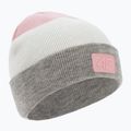 Children's winter beanie 4F pink HJZ22-JCAD002