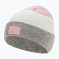 Children's winter beanie 4F pink HJZ22-JCAD002 3