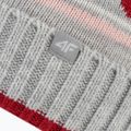 Children's winter beanie 4F grey HJZ22-JCAD005 4