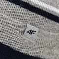 Children's winter beanie 4F grey HJZ22-JCAM005 4