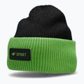 Children's winter beanie 4F green-black HJZ22-JCAM004 6