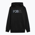 Men's 4F snowboard sweatshirt black H4Z22-BLM021 7