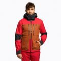 Men's 4F ski jacket red H4Z22-KUMN012