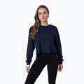 Women's yoga sweatshirt 4F navy blue H4Z22-BLD040