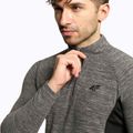 Men's ski sweatshirt 4F grey H4Z22-BIMP011 4