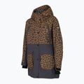Women's snowboard jacket 4F brown H4Z22-KUDS002 7