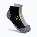 Men's 4F training socks grey-green H4Z22-SOM001