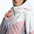 Women's ski jacket 4F pink H4Z22-KUDN008 5