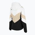 Women's ski jacket 4F beige H4Z22-KUDN008 8