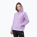 Women's 4F fleece sweatshirt purple H4Z22-PLD013