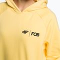 Women's snowboard sweatshirt 4F yellow H4Z22-BLD012 7