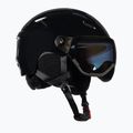 Women's ski helmet 4F black H4Z22-KSD001