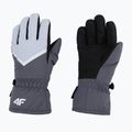 Children's ski gloves 4F blue 4FJAW22AFGLF039