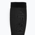 Men's ski socks 4F black 4FAW22UFSOM030 4
