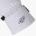 Women's ski gloves 4F white H4Z22-RED002 4