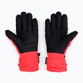 Women's ski gloves 4F red H4Z22-RED003 3