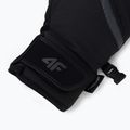Women's ski gloves 4F black H4Z22-RED004 4