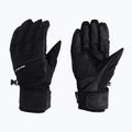 Men's ski gloves 4F black H4Z22-REM003