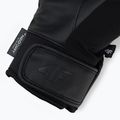 Men's ski gloves 4F grey H4Z22-REM003 5