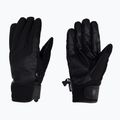 Men's ski gloves 4F black H4Z22-REM004