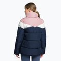 Women's down jacket 4F navy blue H4Z21-KUDP007 4