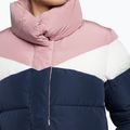 Women's down jacket 4F navy blue H4Z21-KUDP007 5