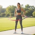 Massage hula hoop Body Sculpture Bb 6412 grey/red 6