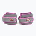 Wrist weights Body Sculpture Bb 2700Uepk 2 x 0,5 kg grey/pink 2