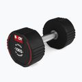 Rubber-coated dumbbell Body Sculpture TPU BW 133 10 kg black