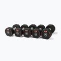 Rubber-coated dumbbell Body Sculpture TPU BW 133 10 kg black 7