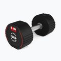 Rubber-coated dumbbell Body Sculpture TPU BW 133 12 kg black