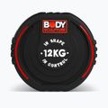 Rubber-coated dumbbell Body Sculpture TPU BW 133 12 kg black 4