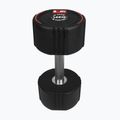 Rubber-coated dumbbell Body Sculpture TPU BW 133 14 kg black 3