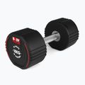Rubber-coated dumbbell Body Sculpture TPU BW 133 16 kg black