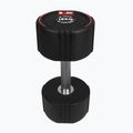 Rubber-coated dumbbell Body Sculpture TPU BW 133 16 kg black 2