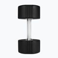 Rubber-coated dumbbell Body Sculpture TPU BW 133 16 kg black 3