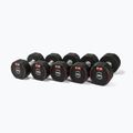 Rubber-coated dumbbell Body Sculpture TPU BW 133 16 kg black 8