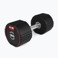 Rubber-coated dumbbell Body Sculpture TPU BW 133 18 kg black
