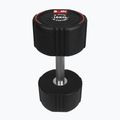 Rubber-coated dumbbell Body Sculpture TPU BW 133 18 kg black 2