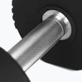 Rubber-coated dumbbell Body Sculpture TPU BW 133 18 kg black 6