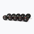 Rubber-coated dumbbell Body Sculpture TPU BW 133 18 kg black 8