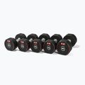 Rubber-coated dumbbell Body Sculpture TPU BW 133 4 kg black 8