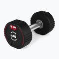 Rubber-coated dumbbell Body Sculpture TPU BW 133 6 kg black
