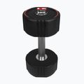 Rubber-coated dumbbell Body Sculpture TPU BW 133 8 kg black 2