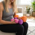 Rubber-coated dumbbell Body Sculpture BW 513 z PVC 2 kg purple 9