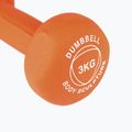 Rubber-coated dumbbell Body Sculpture BW 513 z PVC 3 kg orange 5