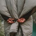 OFFLANDER insulated Waterproof grey Poncho 11