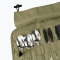 Cutlery set OFFLANDER Camping Cutlery Set with Case green 5