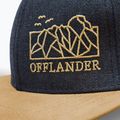 Baseball cap Offlander Snapback black/sand 3