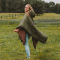 Poncho OFFLANDER Off_Cacc_05 Waterproof green/brown 6
